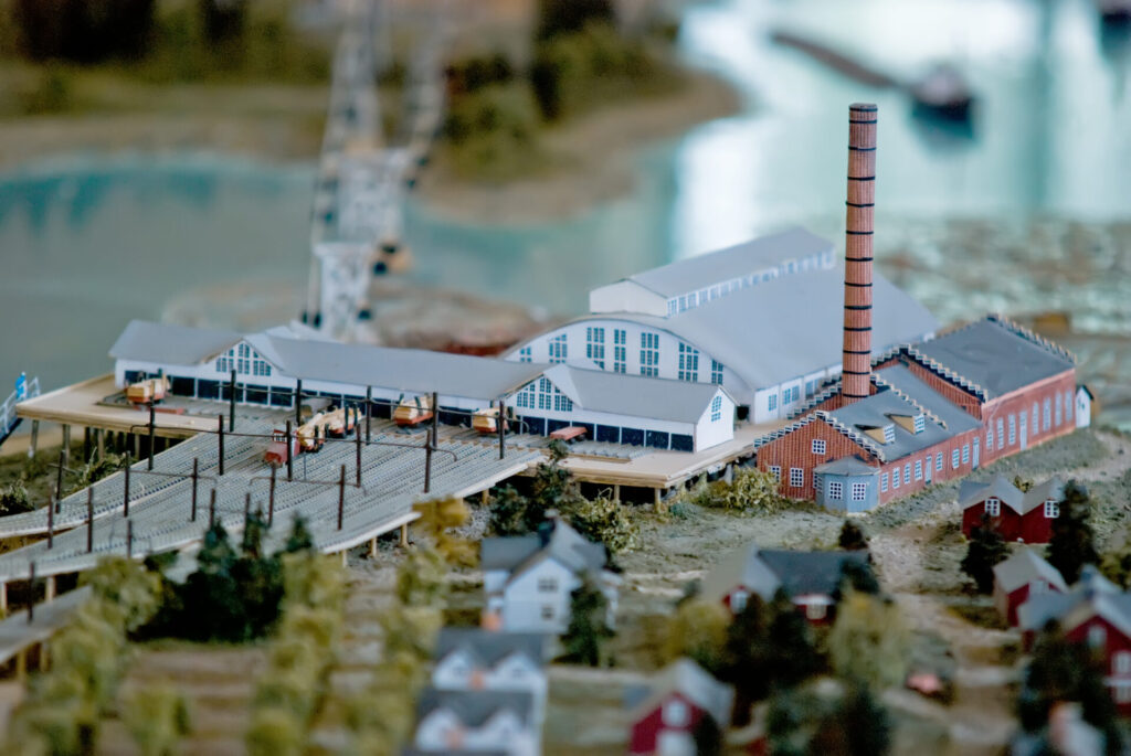 Norrbyskär miniatyrmodell